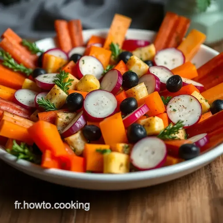 Brouillon De Crudit&eacute;s D&rsquo;hiver: L&rsquo;assiette Color&eacute;e Des Jardins Gel&eacute;s presentation