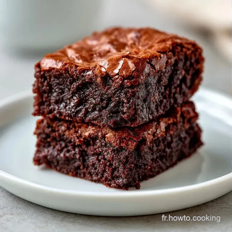 Tranche de g&acirc;teau fondante au chocolat, saupoudr&eacute;e de sucre glace avec une boule de glace vanille fondante et framboises.