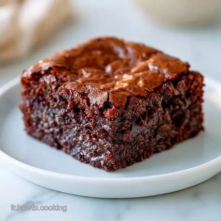 Brownie New-Yorkais Moelleux