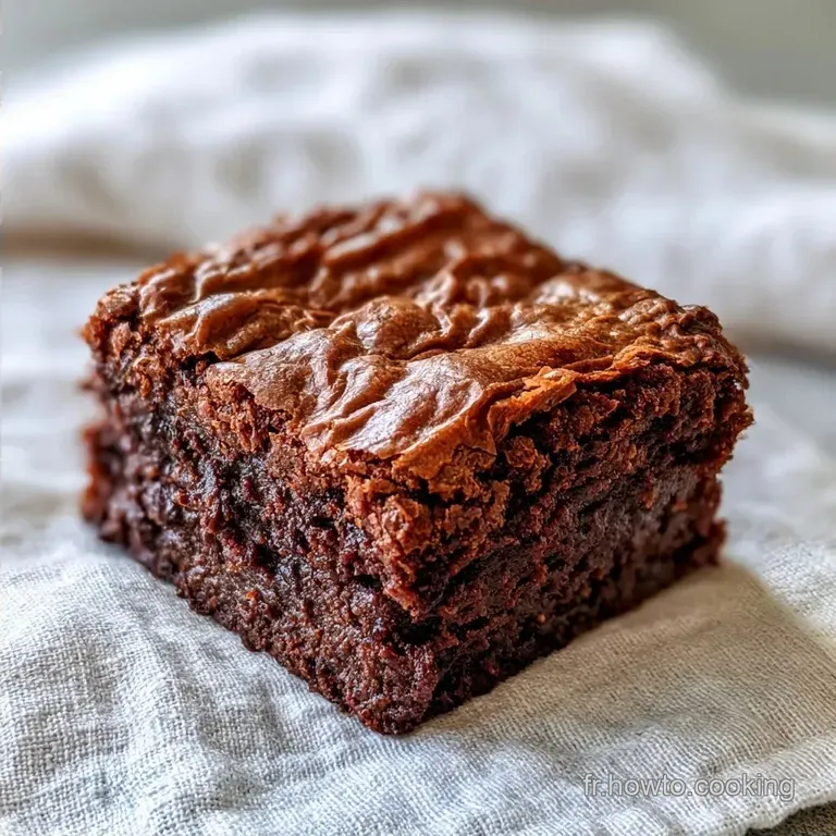 Vrai Brownie Am&eacute;ricain Traditionnel