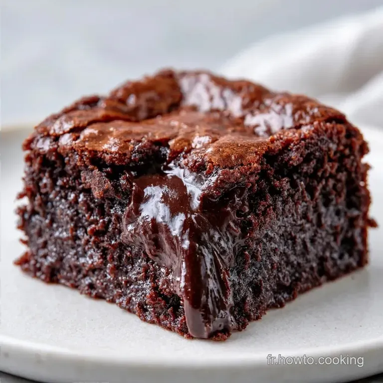 Brownie Au Micro-Ondes Ultra-Fondant