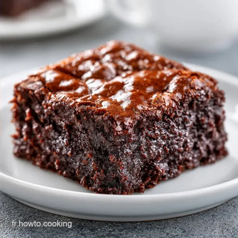 Brownie Express 5 Minutes: Fondant et Gourmand