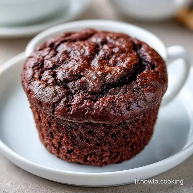 Brownie Mug Cake Express Fondant