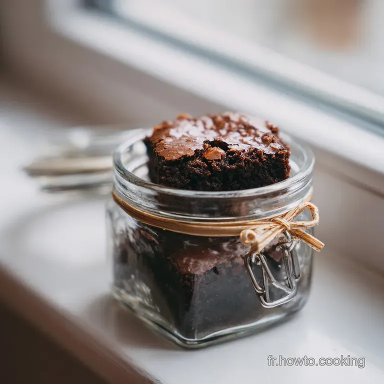 Brownies en Pot Maison (Recette Cadeau)