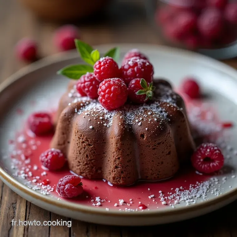 Bûche Framboise et Chocolat Recette Intense et Légère