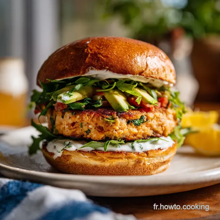 Burgers de Saumon Maison : Texture et Saveurs