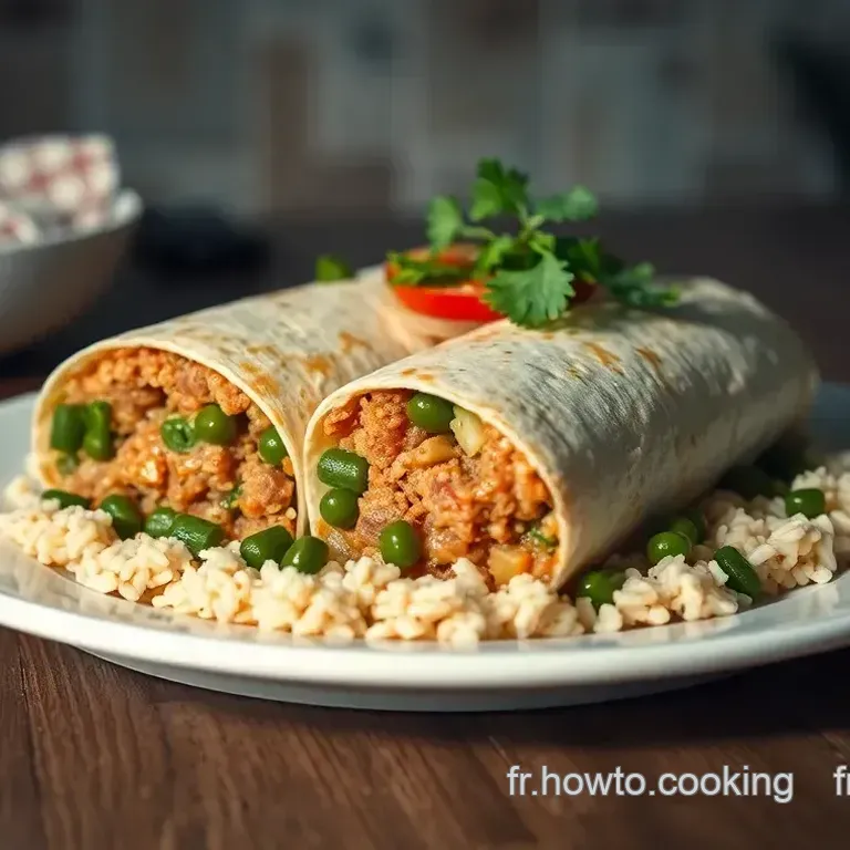 Burritos &Eacute;pic&eacute;s aux Saveurs M&eacute;xicaine