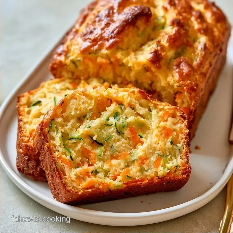 Cake Aux L&eacute;gumes Carottes Courgettes en 60 Minutes