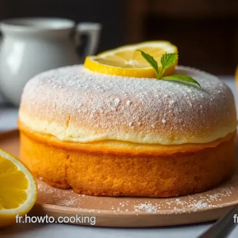 Cake Citron Classique - Un Zeste de Soleil