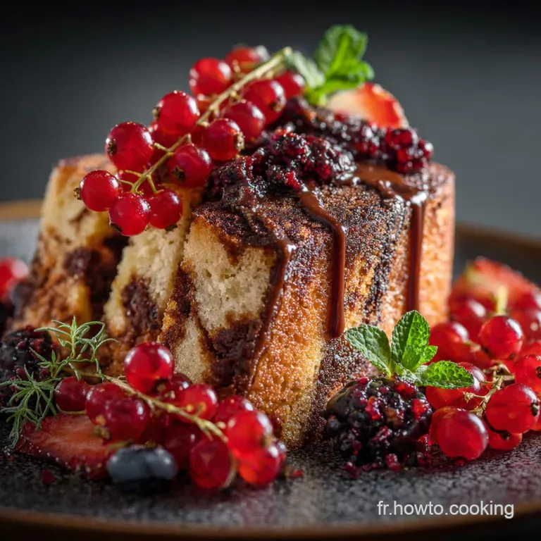 Cake Marbr Artisanal La Recette Facile Et Infaillible presentation