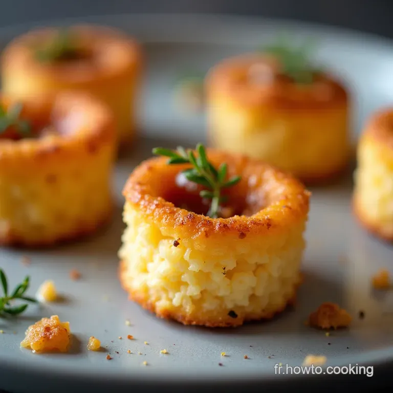 Recette Mini Cannelés Croustillants Chorizo et Comté