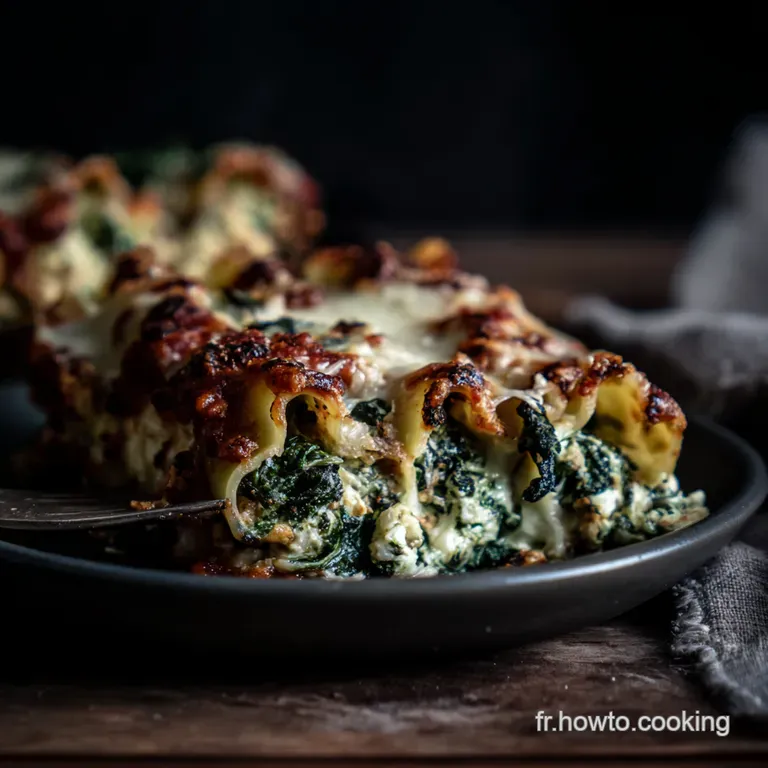 Cannellonis Épinards et Ricotta : Un Classique Italien Revisité