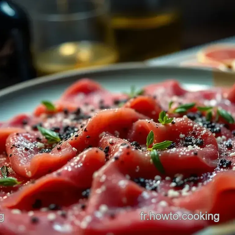 Carpaccio de Boeuf Classique