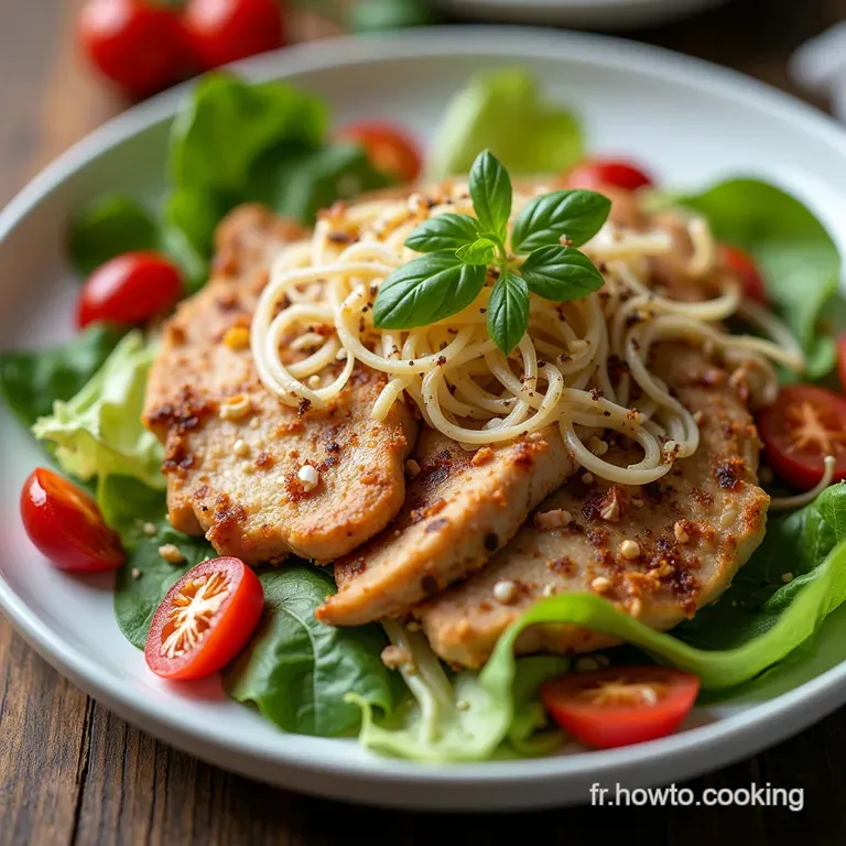 La Véritable Salade César au Poulet Grillé Recette Facile