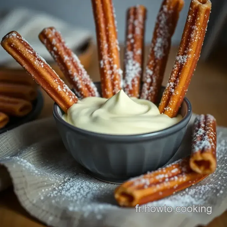 Churros Maison : Les D&eacute;lices Croustillants &Agrave; Tremper presentation