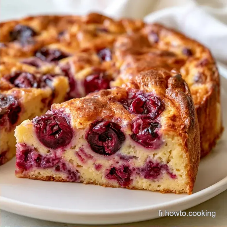 Clafoutis Aux Cerises Bigarreau
