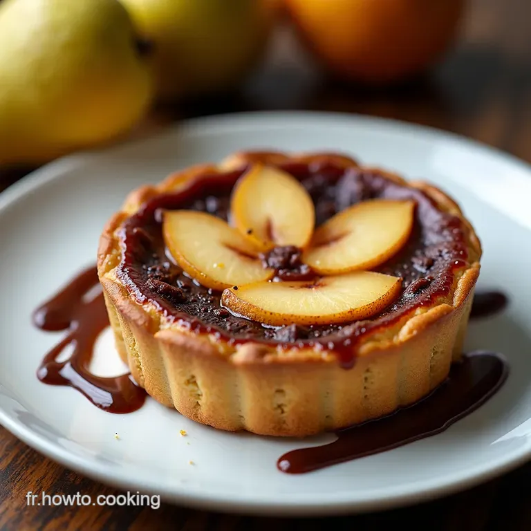Clafoutis aux Poires et Chocolat Recette Facile