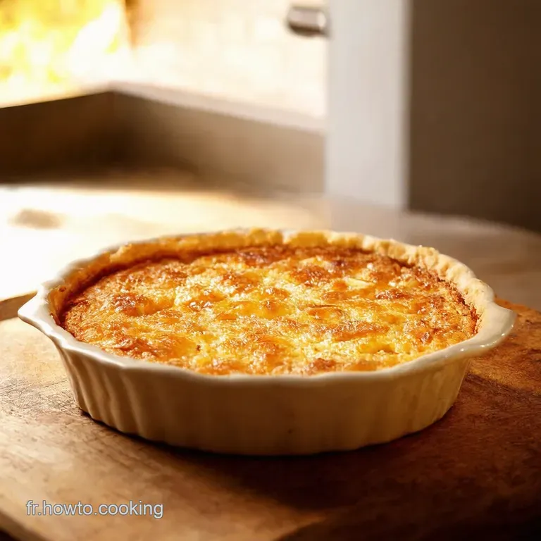 Clafoutis Sal&eacute; &Eacute;patant Chorizo Poivrons Comt&eacute; presentation