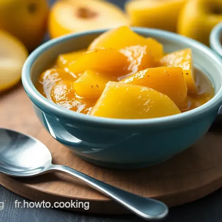 Compote de Pommes aux Épices