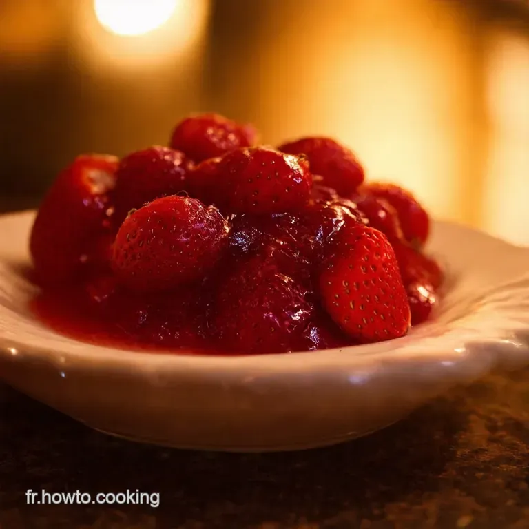 Confiture De Fraises L&eacute;g&egrave;re &Agrave; Lagaragar presentation