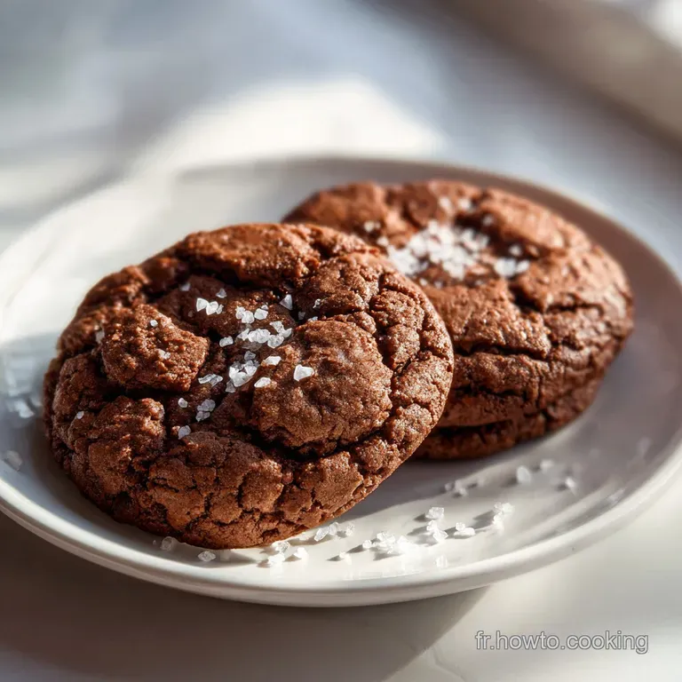 Cookie Moelleux Chocolat Fleur de Sel
