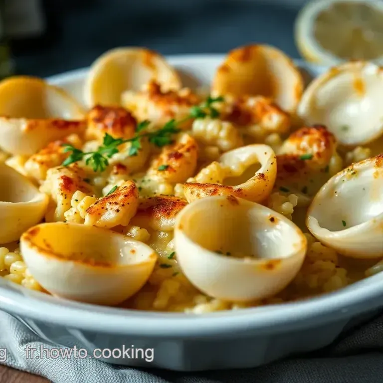 Coquilles Saint-Jacques au Gratin