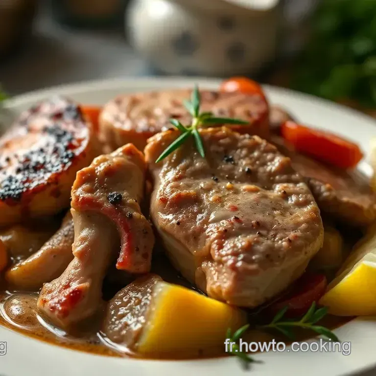 Côte de Veau Sautée à la Provençale