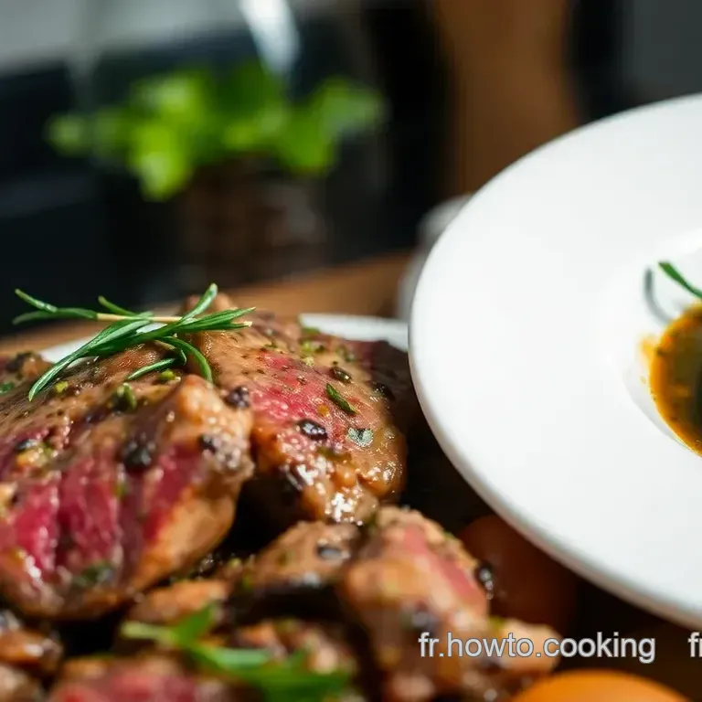 C&ocirc;tes de B&oelig;uf R&ocirc;ties aux Herbes et &Eacute;pices