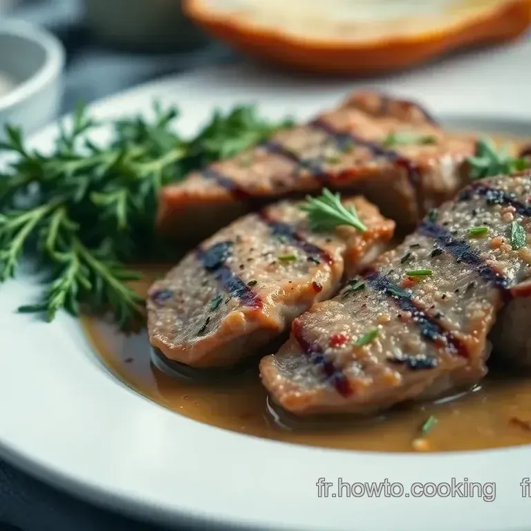 Côtés de Veau aux Herbes de Provence
