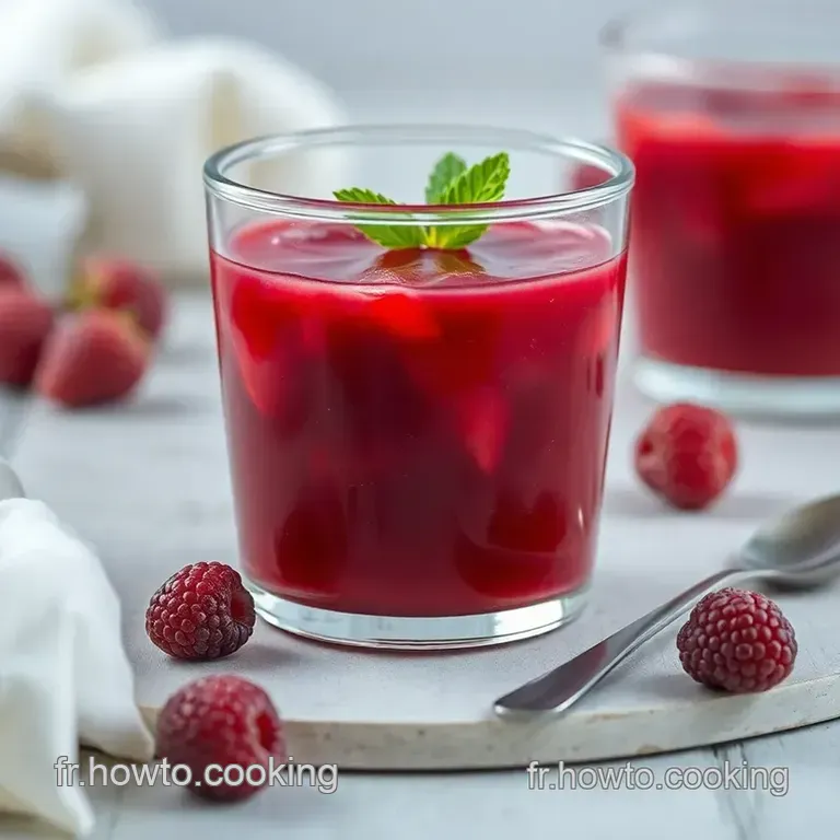 Coulis De Framboise &ndash; La Sauce Ultime presentation