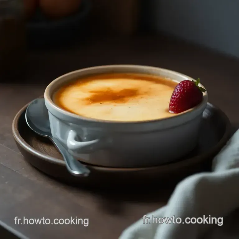 Cr&egrave;me Br&ucirc;l&eacute;e Classique - Un D&eacute;lice De Velours presentation