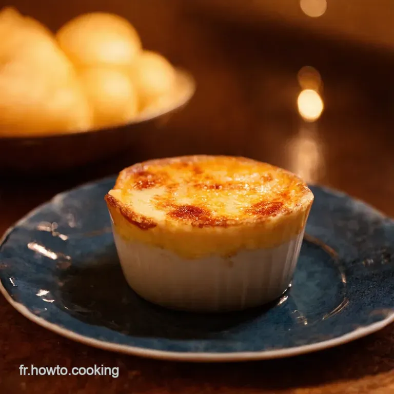 Cr&egrave;me Br&ucirc;l&eacute;e Potimarronchorizo presentation