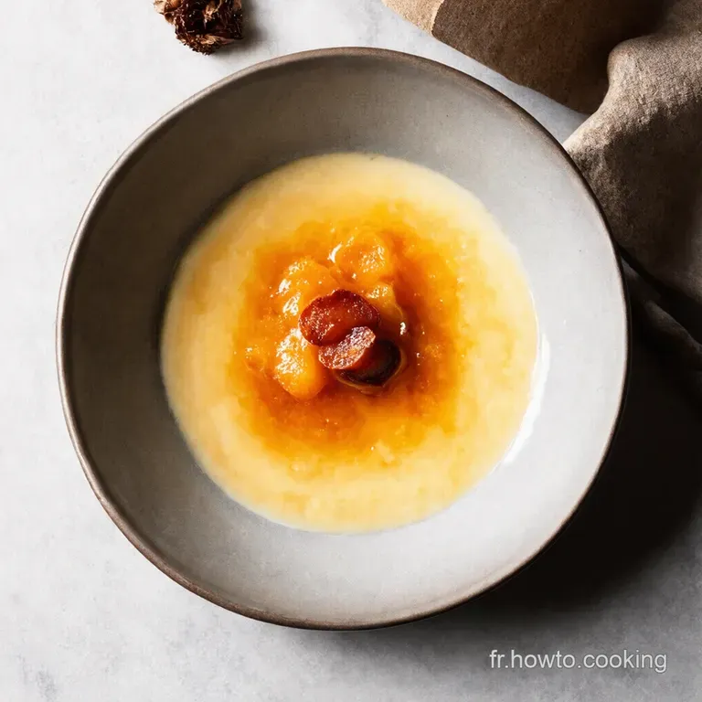Cr&egrave;me Br&ucirc;l&eacute;e PotimarronChorizo