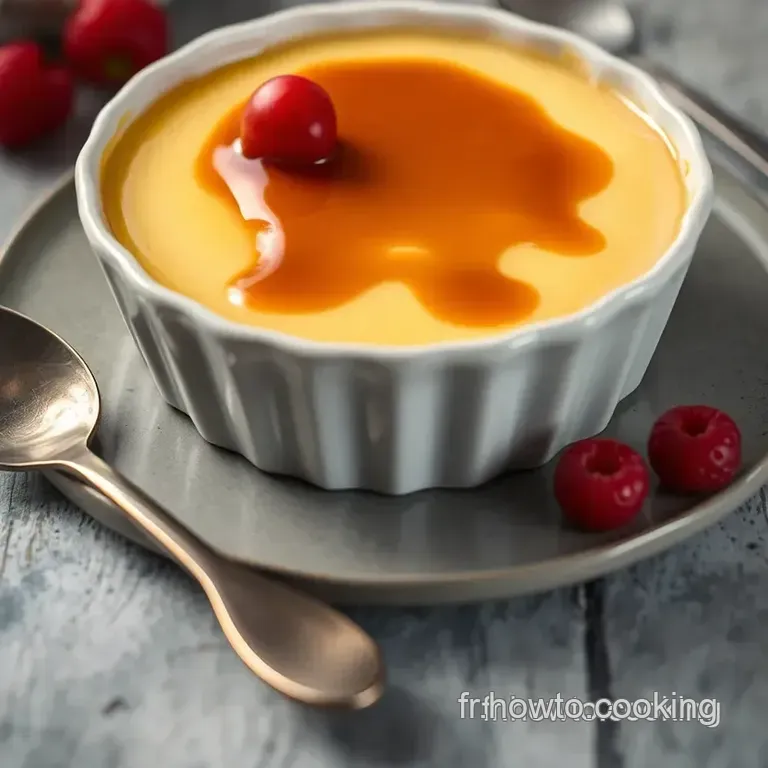 Cr&egrave;me Caramel Au Beurre Sal&eacute; : Un D&eacute;lice Caram&eacute;lis&eacute; presentation