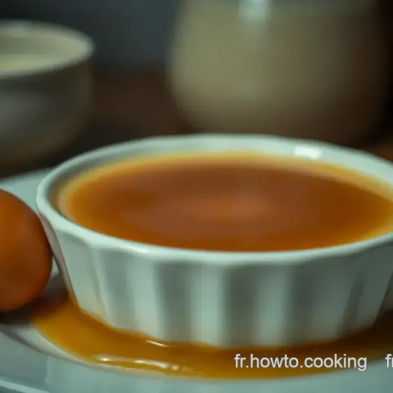 Crème Caramel au Beurre Salé : Un Délice Caramélisé