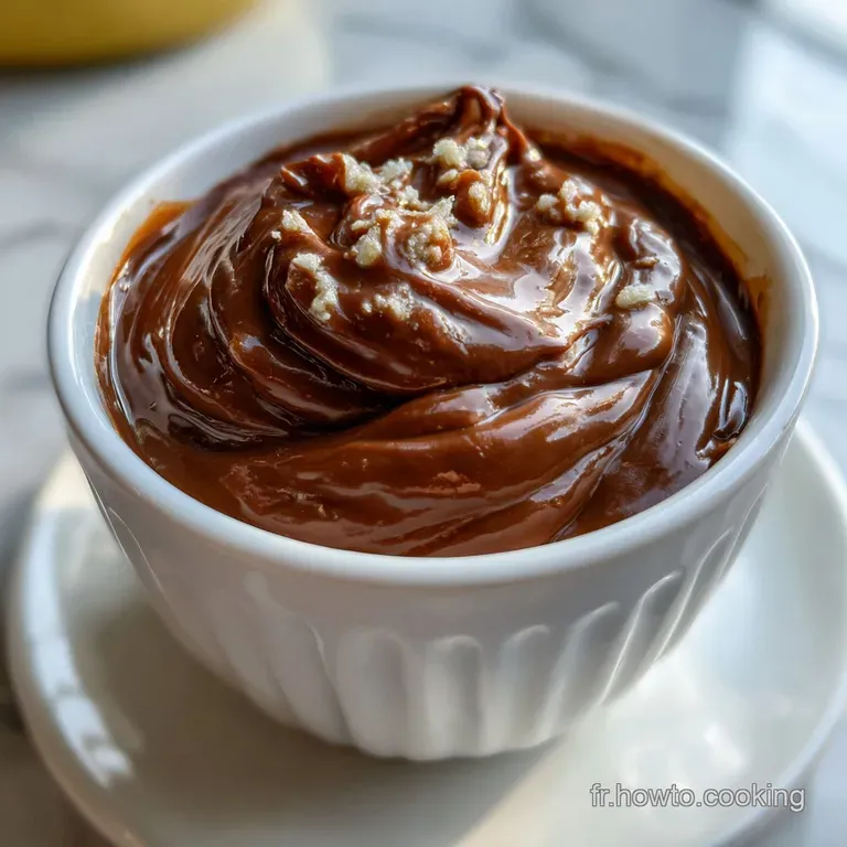 Cr&egrave;me Nutella Bananes : Le Dessert Express Au Cookeo presentation