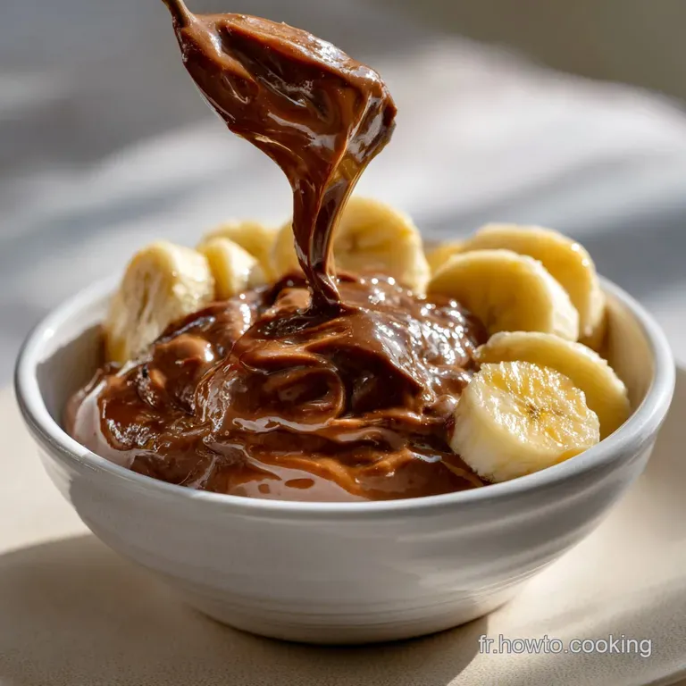 Cr&egrave;me Nutella Bananes : Le Dessert Express au Cookeo