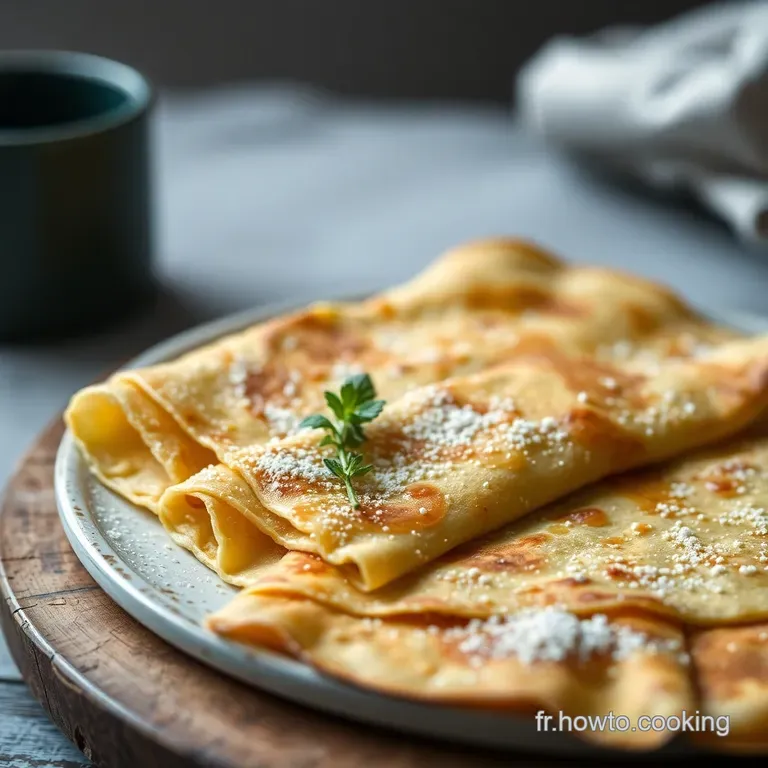 Cr&ecirc;pes Bretonnes: the Authentic Buckwheat Galette presentation