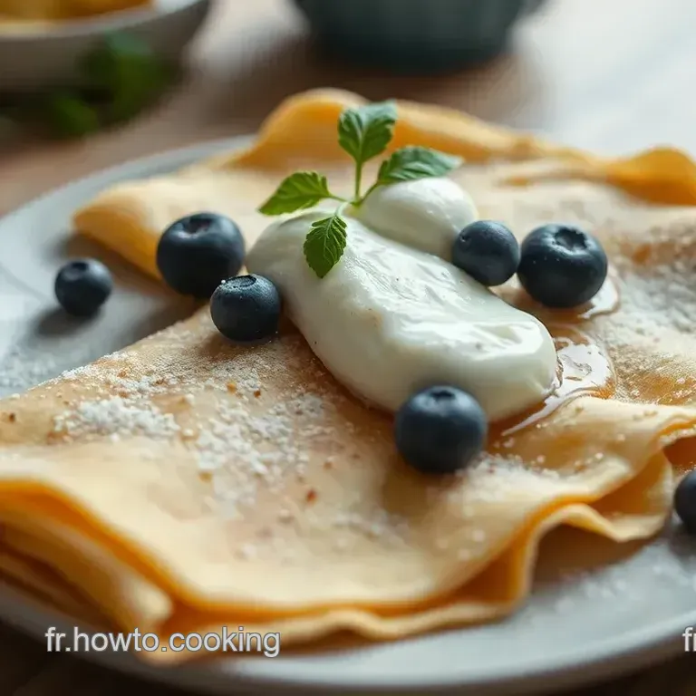 Crêpes Sans Oeuf: La Recette Simple et Gourmande