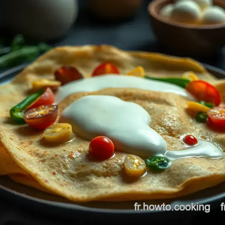 Crêpes Végétariennes aux Légumes Sautés et Fromage de Chèvre