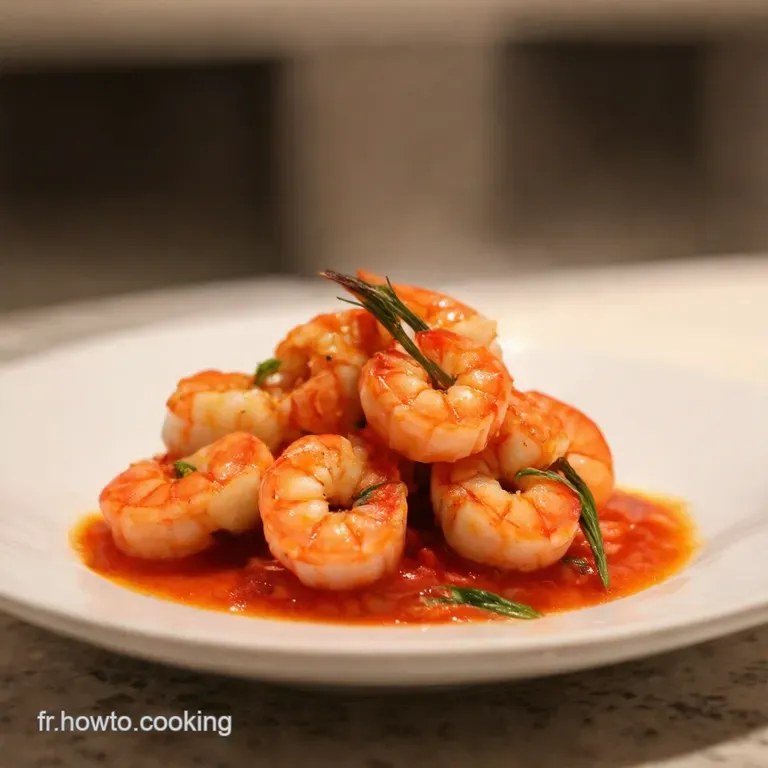 Crevettes &Agrave; La Proven&ccedil;ale Saveur Et S&eacute;curit&eacute; presentation