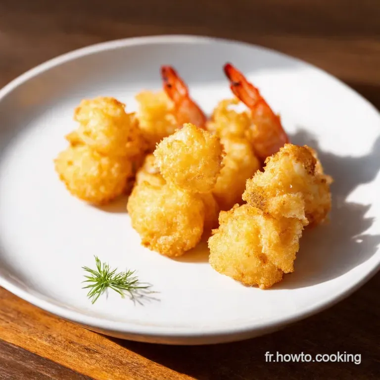 Crevettes Tempura Croustillantes Apéritif Japonais à la Française