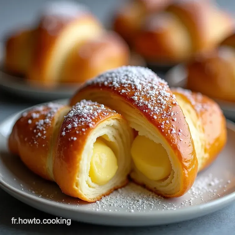 Croissants Sabl&eacute;s Pralin&eacute; Nougatine Amour de C