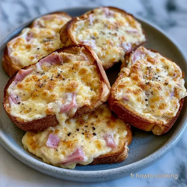 Mini Croque-Monsieur Ap&eacute;ro Croustillant