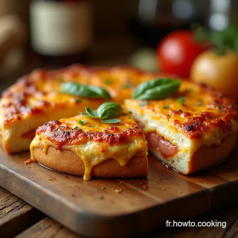 Le Croque Pizza Le Grand Croque Monsieur R&eacute;invent&eacute; Avec Une Touche Croustillante presentation