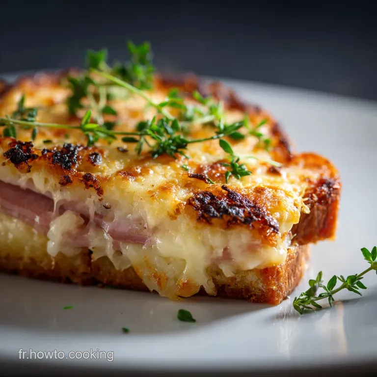 Croque Monsieur L&eacute;ger : Le Secret Du Bistrot Sans Culpabilit&eacute; (Version Chef) presentation