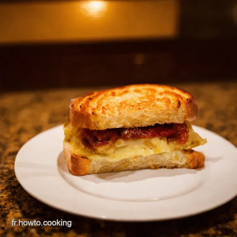 Croque Savoyard Maison presentation