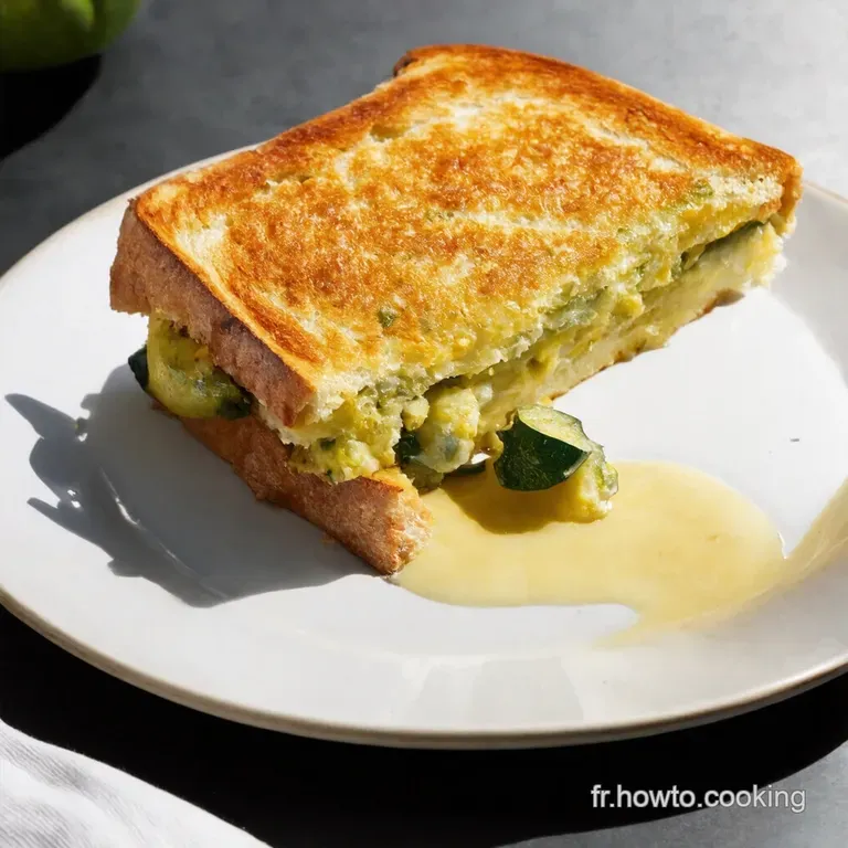 CroqueCourgette Le CroqueMonsieur revisité