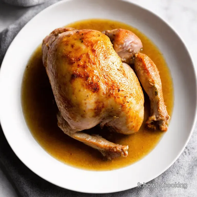 Cuisse de Poulet Rôtie à la Française