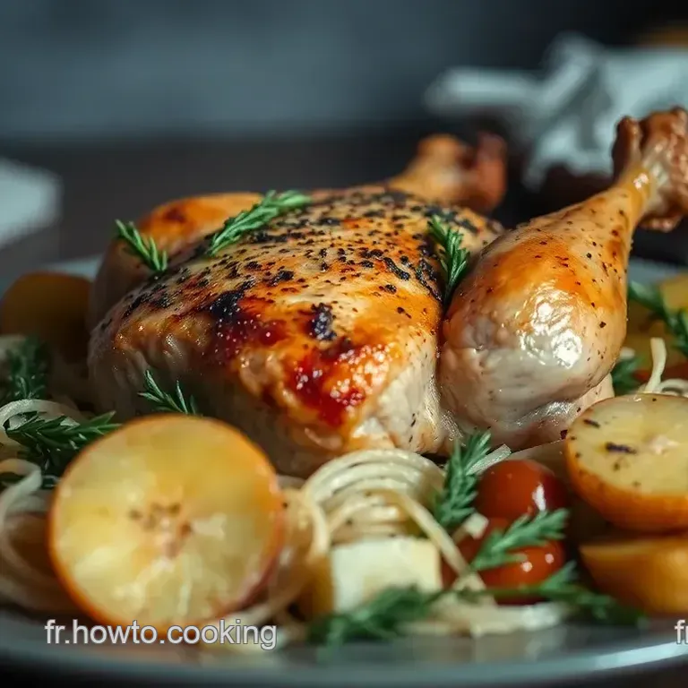 Cuisse de Poulet R&ocirc;tie aux Herbes de Provence